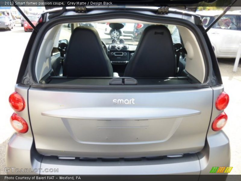 Grey Matte / Design Black 2013 Smart fortwo passion coupe