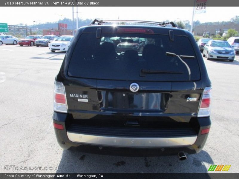 Black / Black 2010 Mercury Mariner V6 Premier 4WD