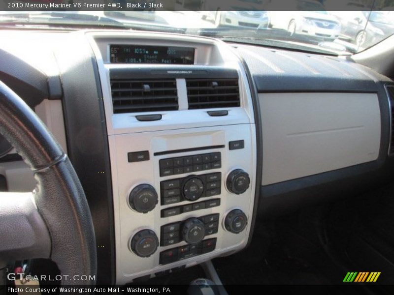 Black / Black 2010 Mercury Mariner V6 Premier 4WD