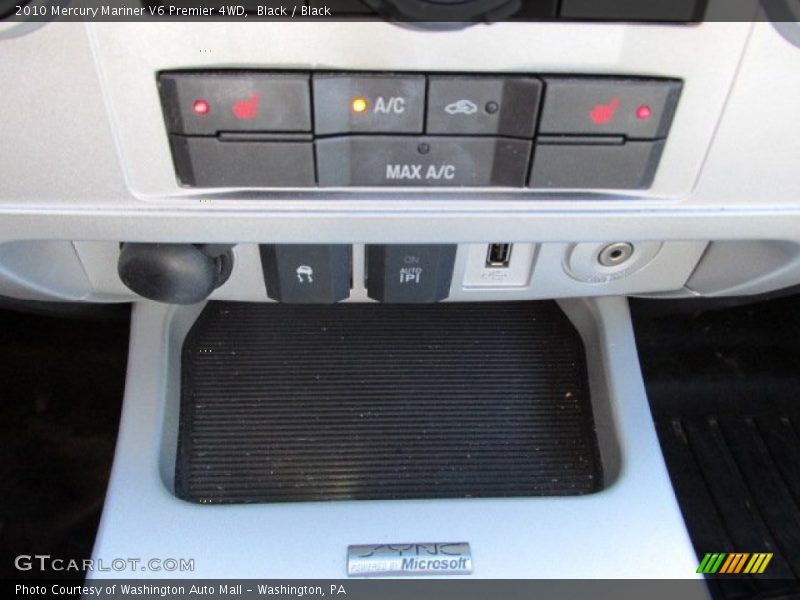 Black / Black 2010 Mercury Mariner V6 Premier 4WD