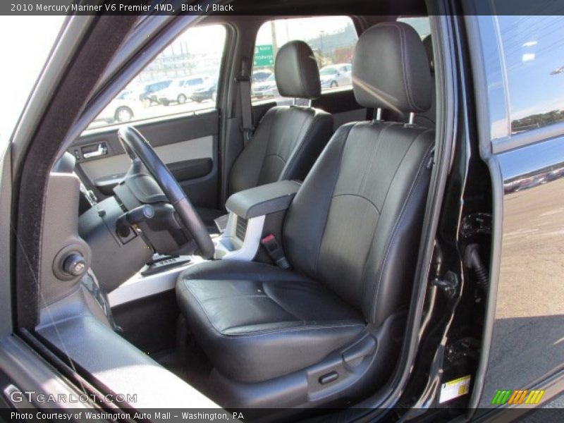 Black / Black 2010 Mercury Mariner V6 Premier 4WD