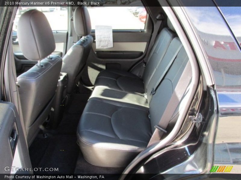 Black / Black 2010 Mercury Mariner V6 Premier 4WD