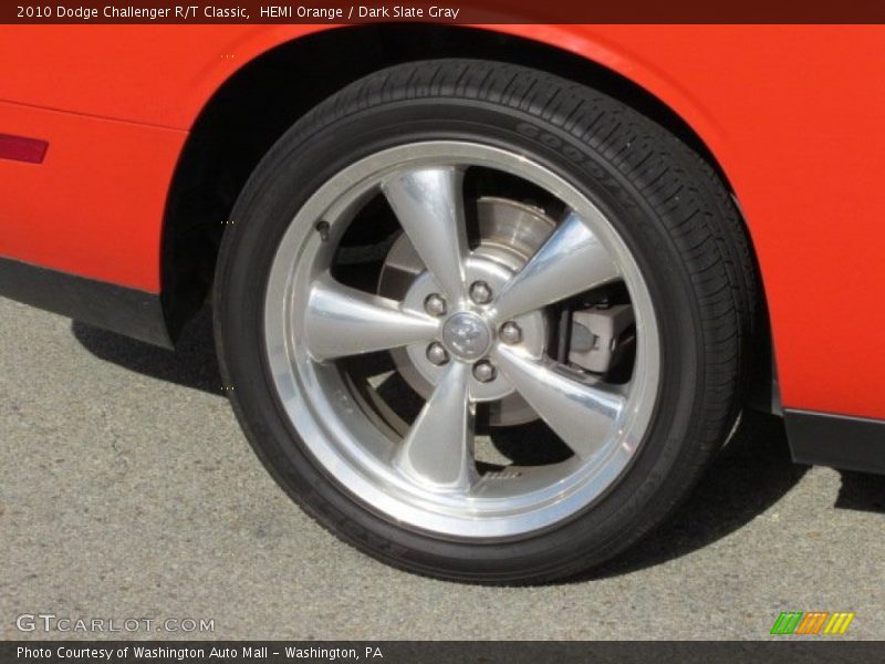 HEMI Orange / Dark Slate Gray 2010 Dodge Challenger R/T Classic