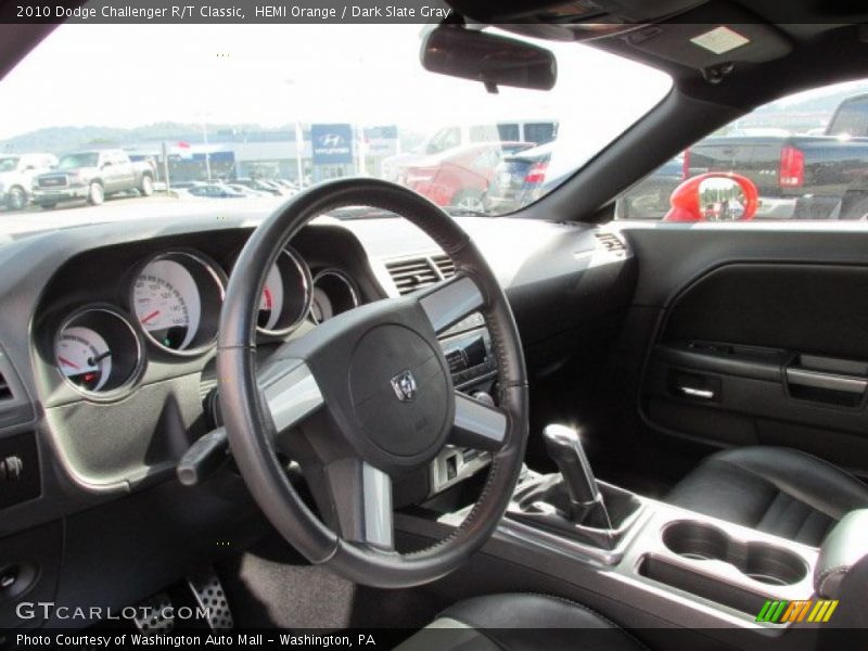 HEMI Orange / Dark Slate Gray 2010 Dodge Challenger R/T Classic