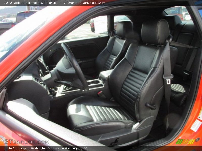 HEMI Orange / Dark Slate Gray 2010 Dodge Challenger R/T Classic