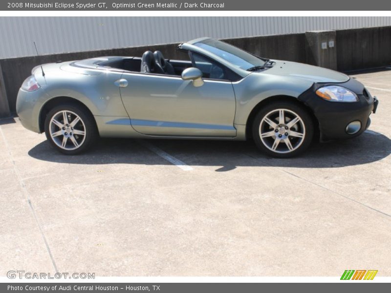 Optimist Green Metallic / Dark Charcoal 2008 Mitsubishi Eclipse Spyder GT
