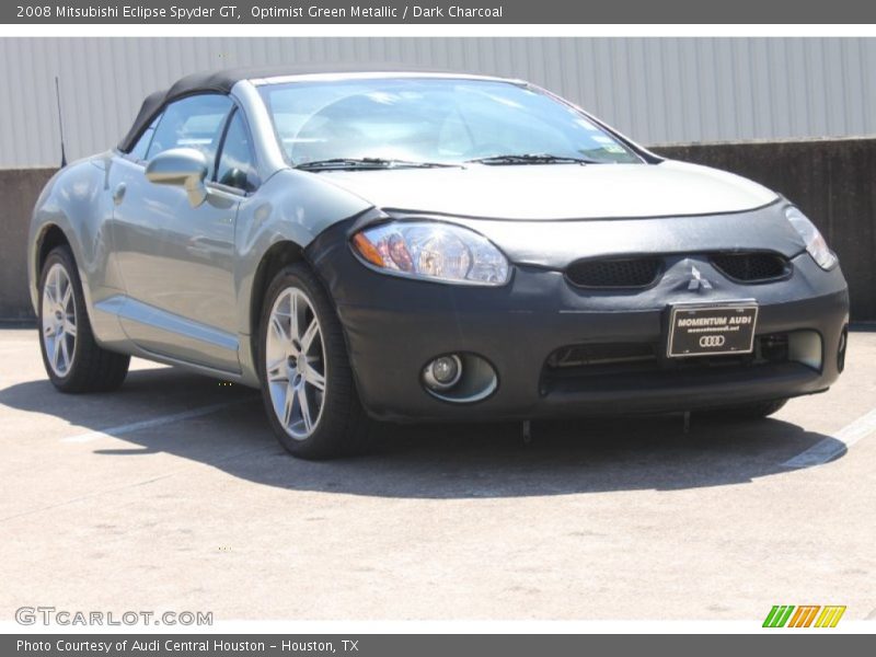 Optimist Green Metallic / Dark Charcoal 2008 Mitsubishi Eclipse Spyder GT