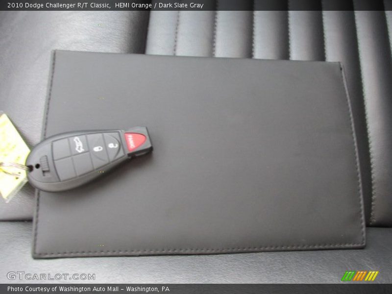 HEMI Orange / Dark Slate Gray 2010 Dodge Challenger R/T Classic