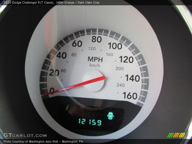 HEMI Orange / Dark Slate Gray 2010 Dodge Challenger R/T Classic