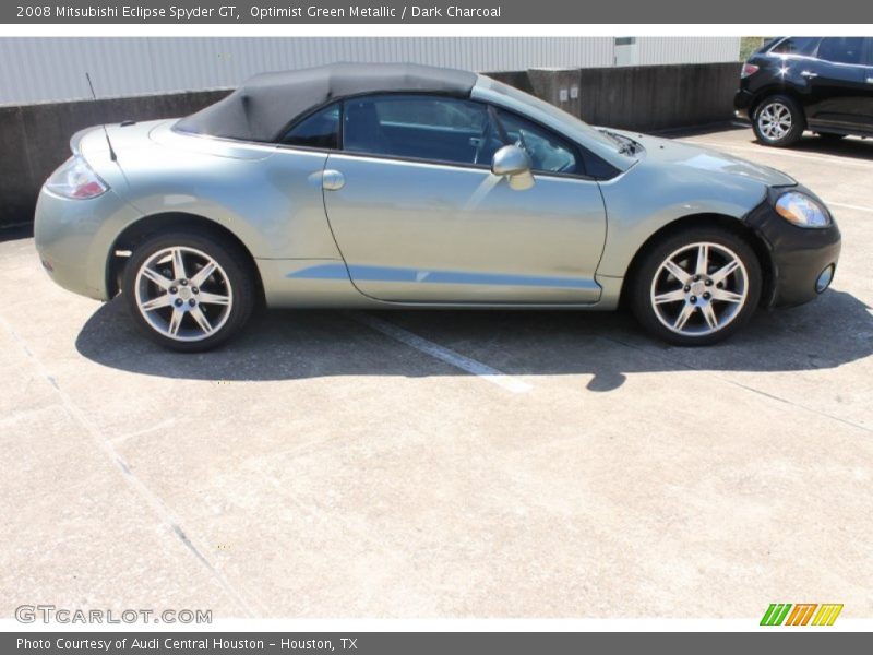Optimist Green Metallic / Dark Charcoal 2008 Mitsubishi Eclipse Spyder GT