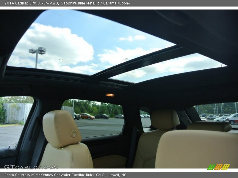 Sunroof of 2014 SRX Luxury AWD