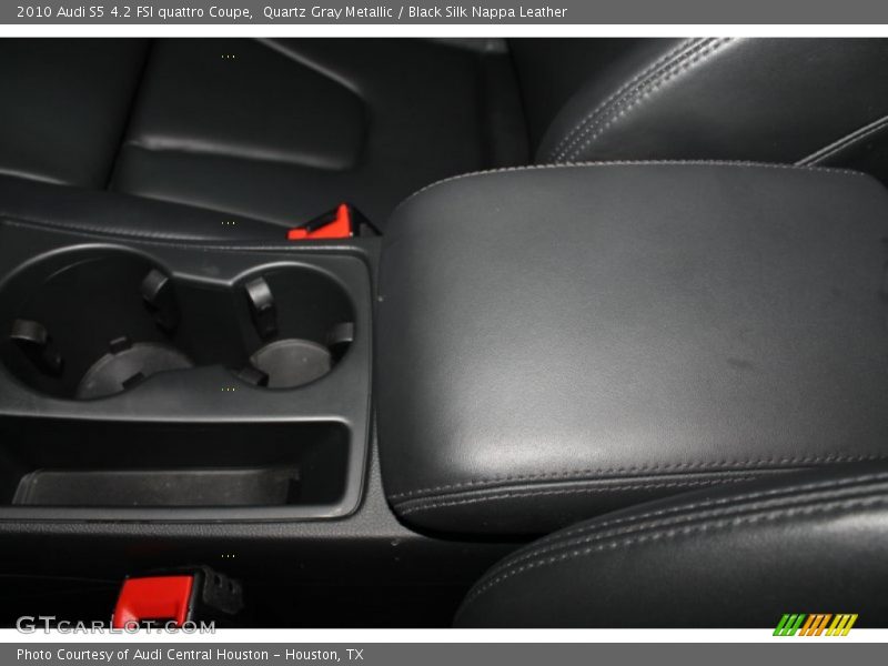 Quartz Gray Metallic / Black Silk Nappa Leather 2010 Audi S5 4.2 FSI quattro Coupe