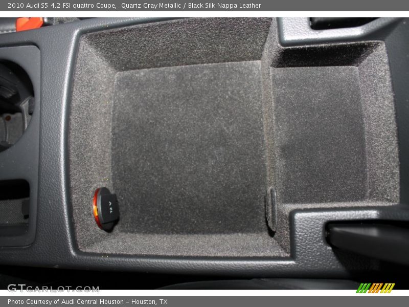 Quartz Gray Metallic / Black Silk Nappa Leather 2010 Audi S5 4.2 FSI quattro Coupe