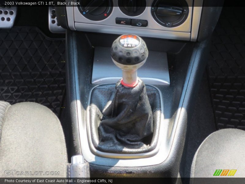 Black / Black 2003 Volkswagen GTI 1.8T