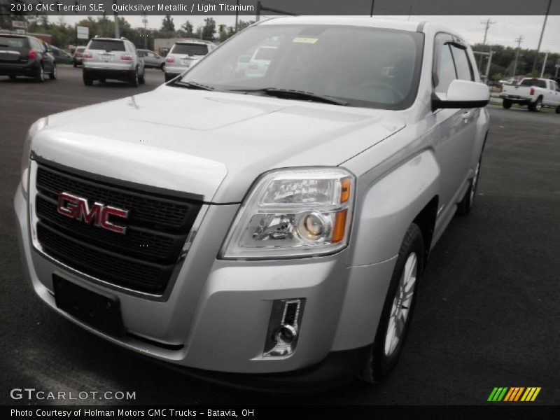 Quicksilver Metallic / Light Titanium 2010 GMC Terrain SLE