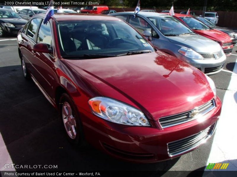 Red Jewel Tintcoat / Ebony 2009 Chevrolet Impala LT