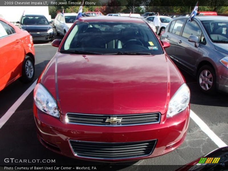 Red Jewel Tintcoat / Ebony 2009 Chevrolet Impala LT