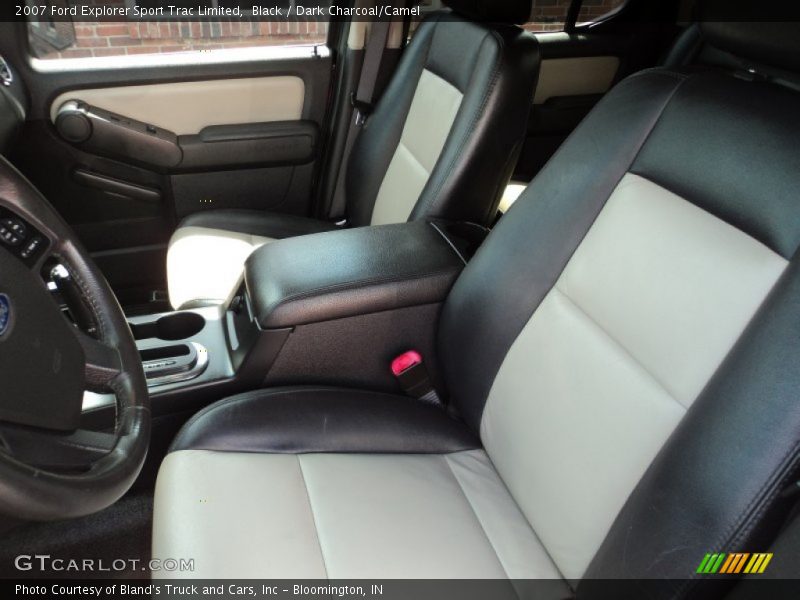 Black / Dark Charcoal/Camel 2007 Ford Explorer Sport Trac Limited