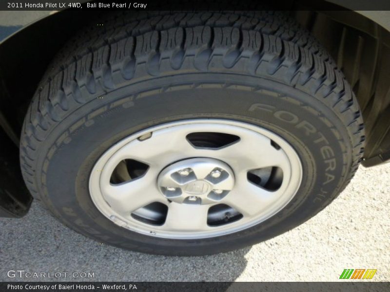 Bali Blue Pearl / Gray 2011 Honda Pilot LX 4WD