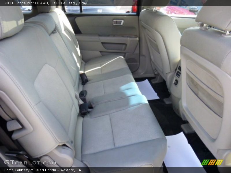 Bali Blue Pearl / Gray 2011 Honda Pilot LX 4WD
