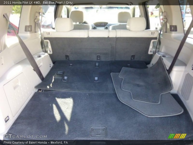 Bali Blue Pearl / Gray 2011 Honda Pilot LX 4WD