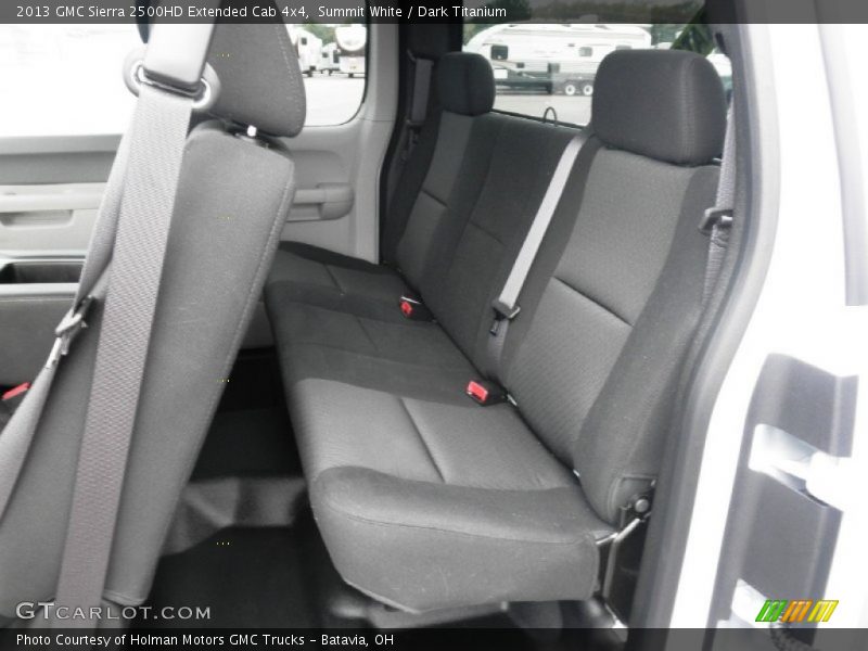 Summit White / Dark Titanium 2013 GMC Sierra 2500HD Extended Cab 4x4