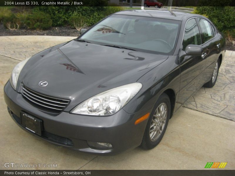 Graphite Metallic / Black 2004 Lexus ES 330