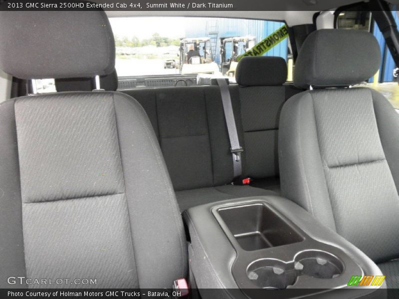 Summit White / Dark Titanium 2013 GMC Sierra 2500HD Extended Cab 4x4
