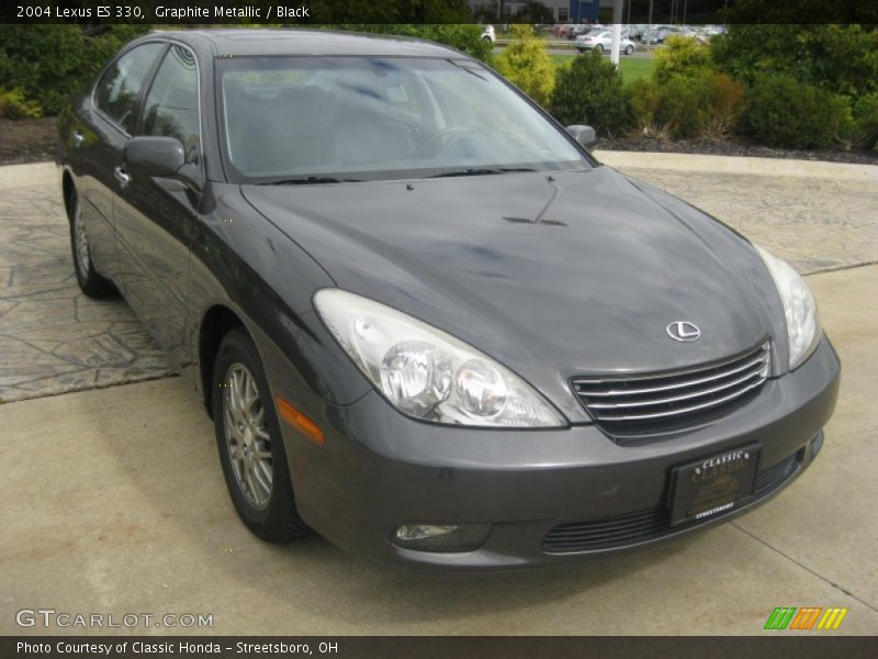 Graphite Metallic / Black 2004 Lexus ES 330
