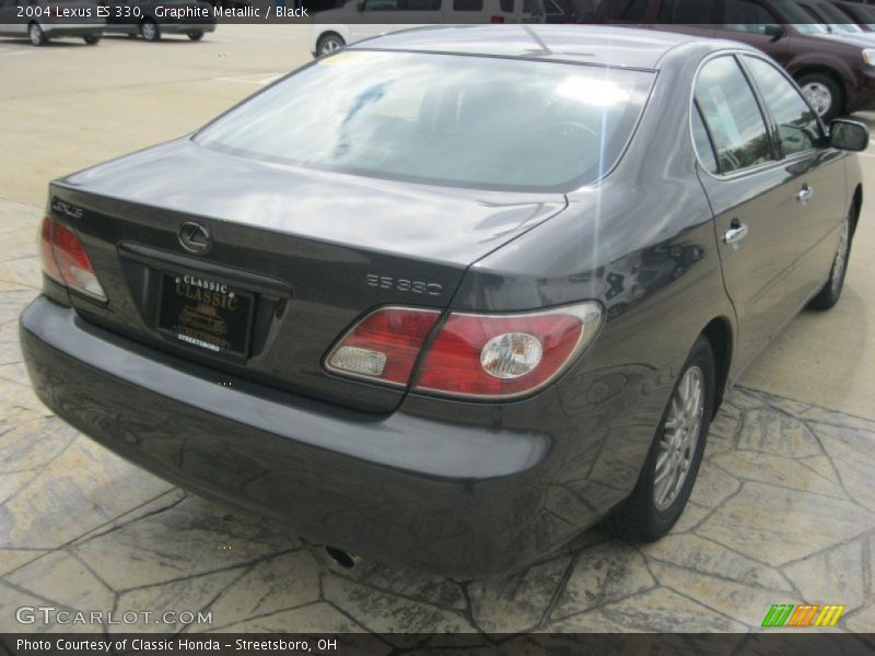 Graphite Metallic / Black 2004 Lexus ES 330