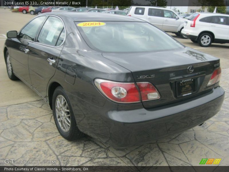 Graphite Metallic / Black 2004 Lexus ES 330