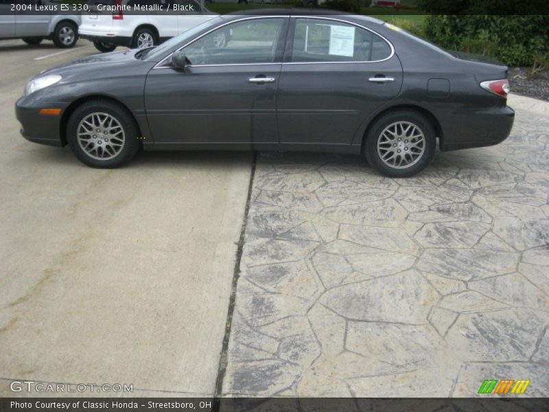Graphite Metallic / Black 2004 Lexus ES 330