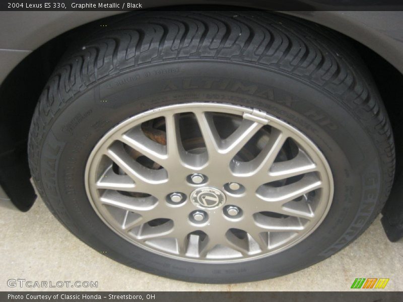 Graphite Metallic / Black 2004 Lexus ES 330