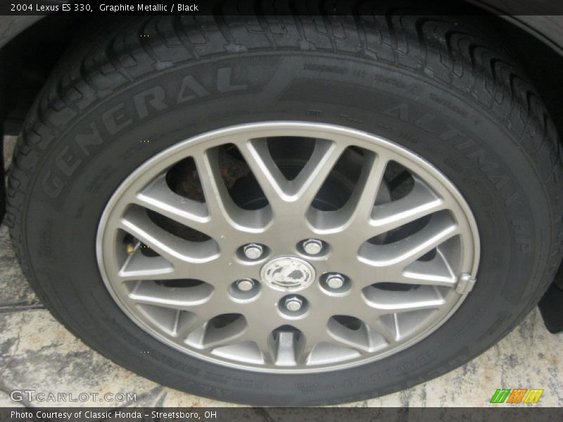 Graphite Metallic / Black 2004 Lexus ES 330