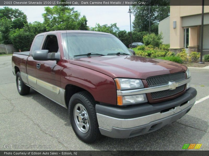 Front 3/4 View of 2003 Silverado 1500 LS Extended Cab