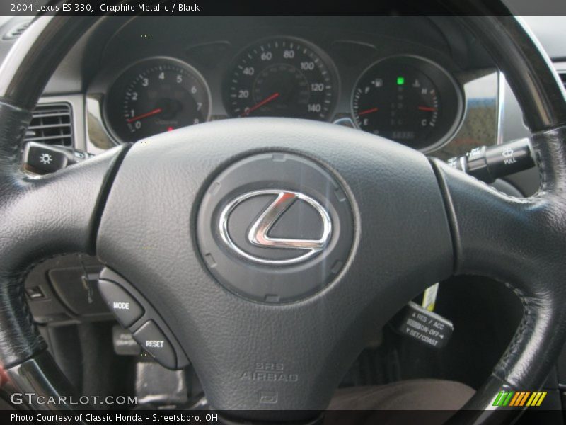 Graphite Metallic / Black 2004 Lexus ES 330