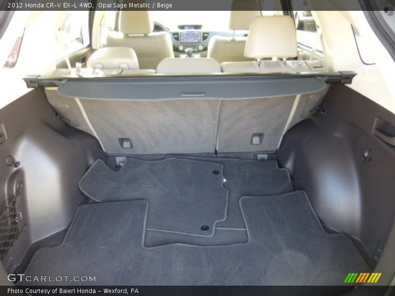 Opal Sage Metallic / Beige 2012 Honda CR-V EX-L 4WD