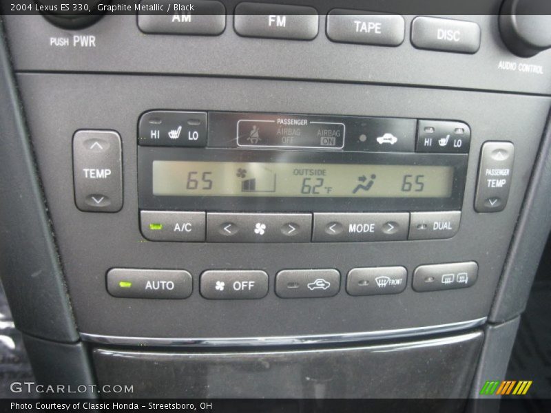 Controls of 2004 ES 330