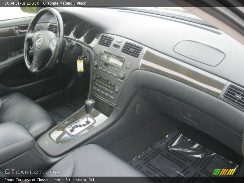 Graphite Metallic / Black 2004 Lexus ES 330