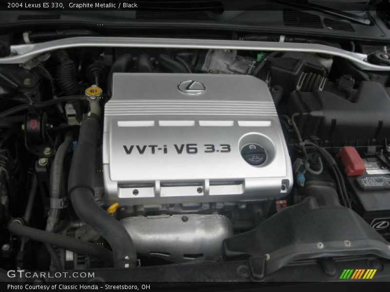 Graphite Metallic / Black 2004 Lexus ES 330