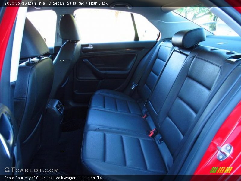 Salsa Red / Titan Black 2010 Volkswagen Jetta TDI Sedan