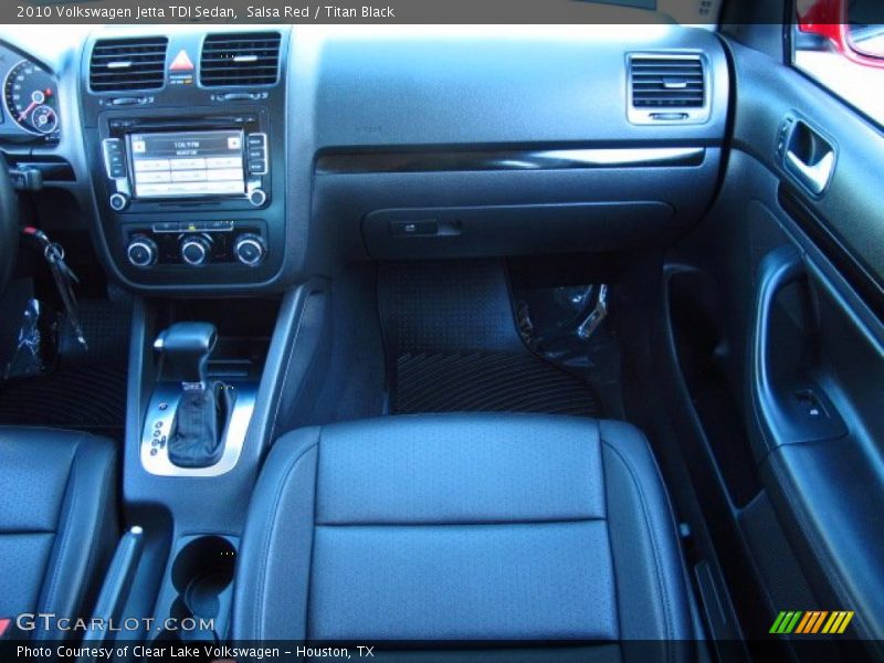 Salsa Red / Titan Black 2010 Volkswagen Jetta TDI Sedan