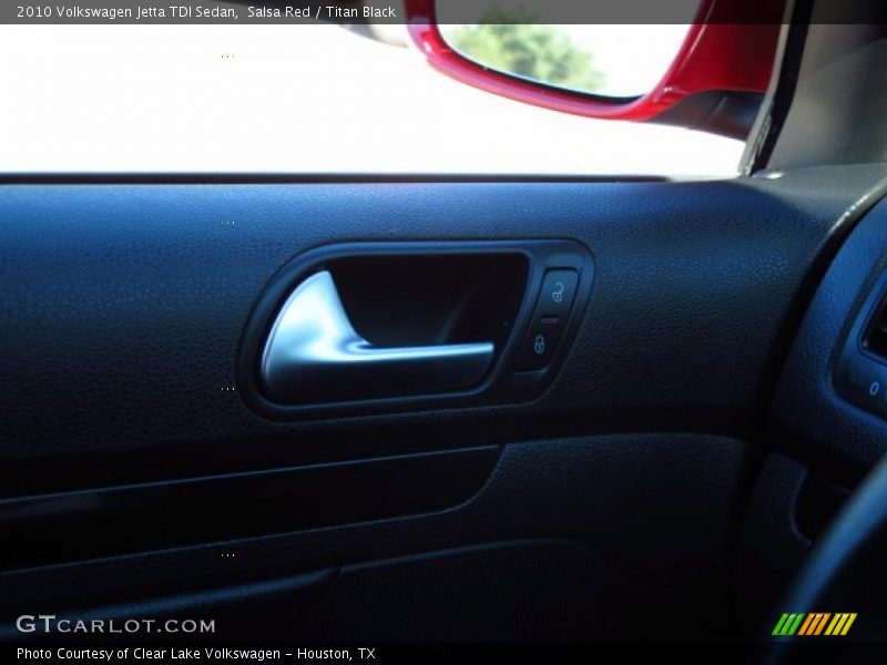 Salsa Red / Titan Black 2010 Volkswagen Jetta TDI Sedan