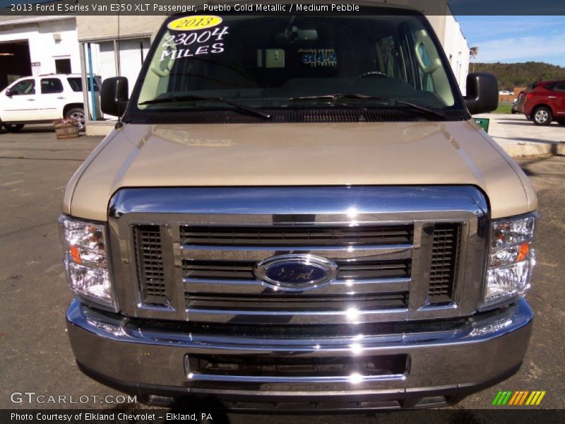 Pueblo Gold Metallic / Medium Pebble 2013 Ford E Series Van E350 XLT Passenger