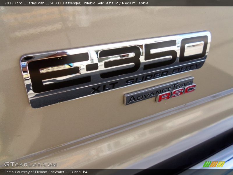 Pueblo Gold Metallic / Medium Pebble 2013 Ford E Series Van E350 XLT Passenger