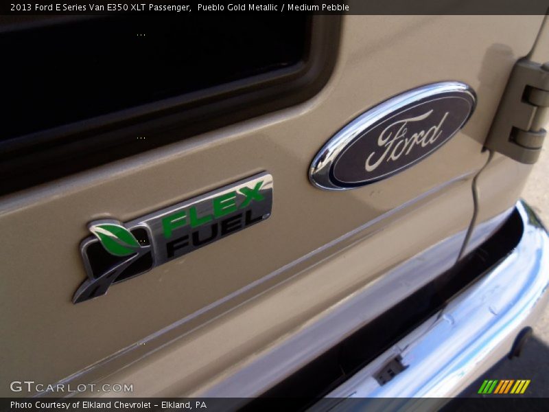 Pueblo Gold Metallic / Medium Pebble 2013 Ford E Series Van E350 XLT Passenger