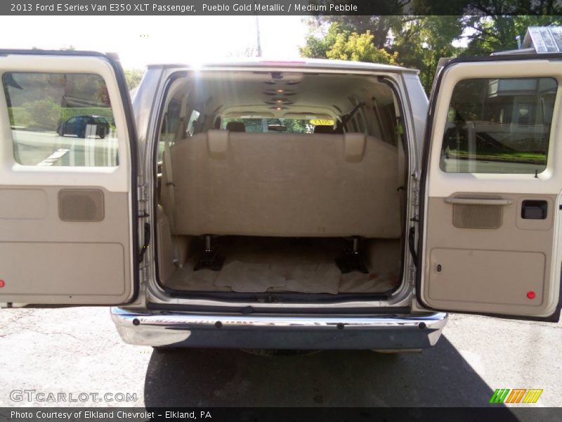 Pueblo Gold Metallic / Medium Pebble 2013 Ford E Series Van E350 XLT Passenger