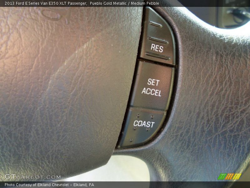 Pueblo Gold Metallic / Medium Pebble 2013 Ford E Series Van E350 XLT Passenger