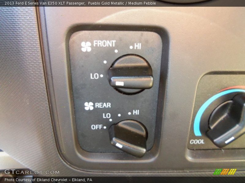 Pueblo Gold Metallic / Medium Pebble 2013 Ford E Series Van E350 XLT Passenger
