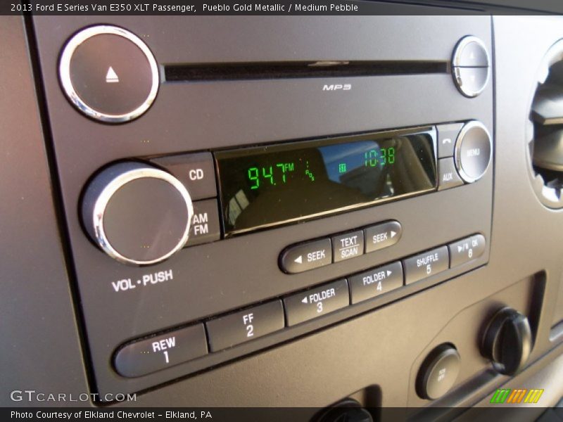 Audio System of 2013 E Series Van E350 XLT Passenger